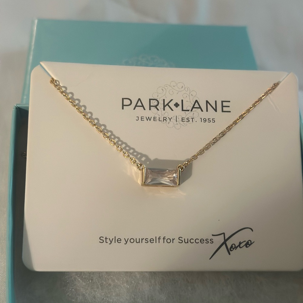 Park Lane gold necklace.